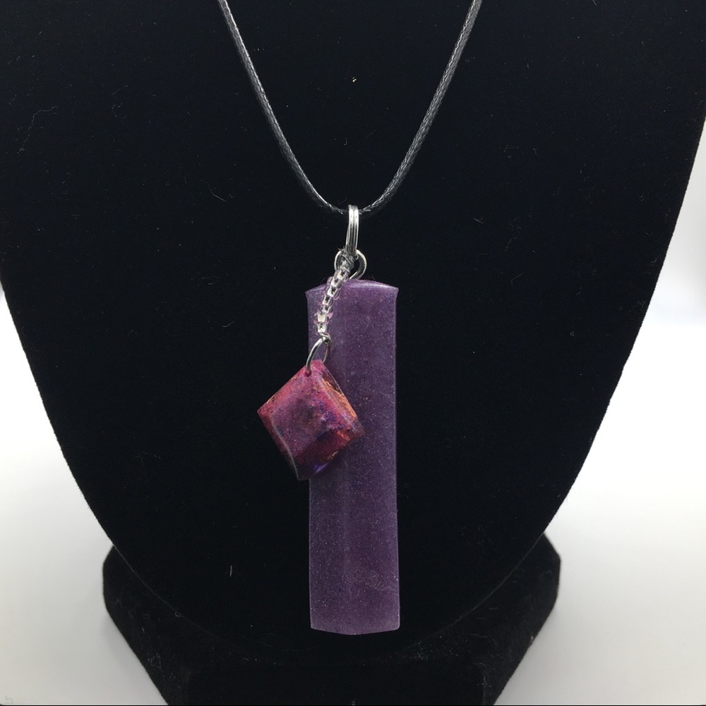 Handmade Purple Necklace